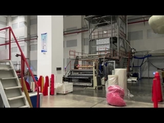 Linhas de filme soprado de coextrusão de três camadas