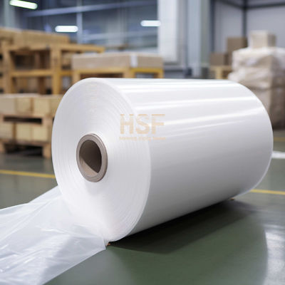 60 μM Película de Liberação de PE Branco Opaco Silicone UV Curado para Proteção e Embalagem, fitas, rotulagem e gráficos