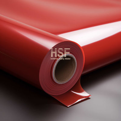 Película de liberação de silicone de polipropileno fundido de CPP vermelho opaco de 60 μm para embalagens industriais