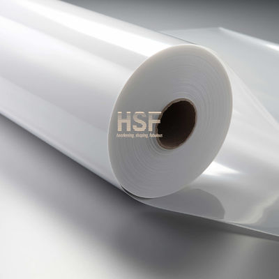 50 μm Película de liberação revestida de silicone de polipropileno fundido branco opaco para rótulos, fitas, serigrafia, eletrónica