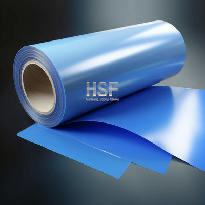 85 μM Blue MOPP Película de liberação revestida de silicone para embalagens de alimentos, laminação, etiquetas de fitas, aplicações industriais