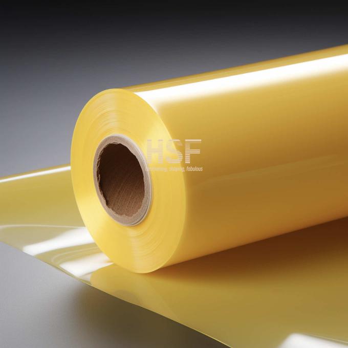 80Î¼m Yellow CPP Silicone Coated Release Film product sample